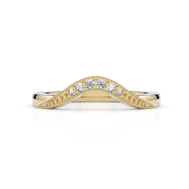 AGIDesignShop Stephany Diamond Wedding Band
