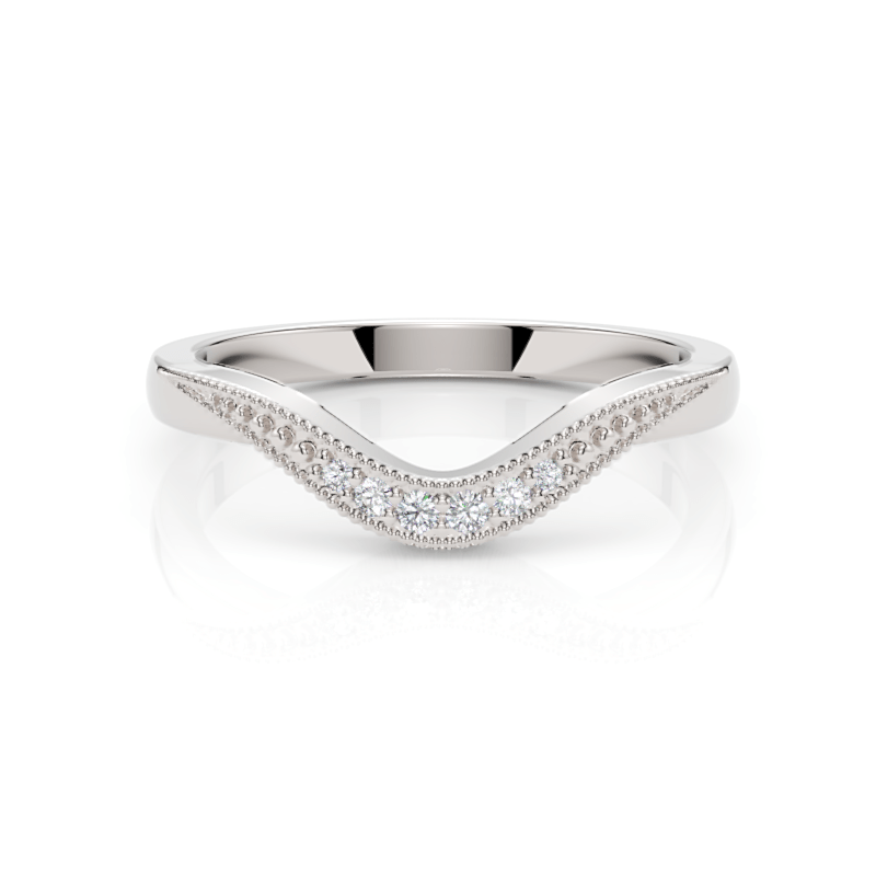 AGIDesignShop Stephany Diamond Wedding Band