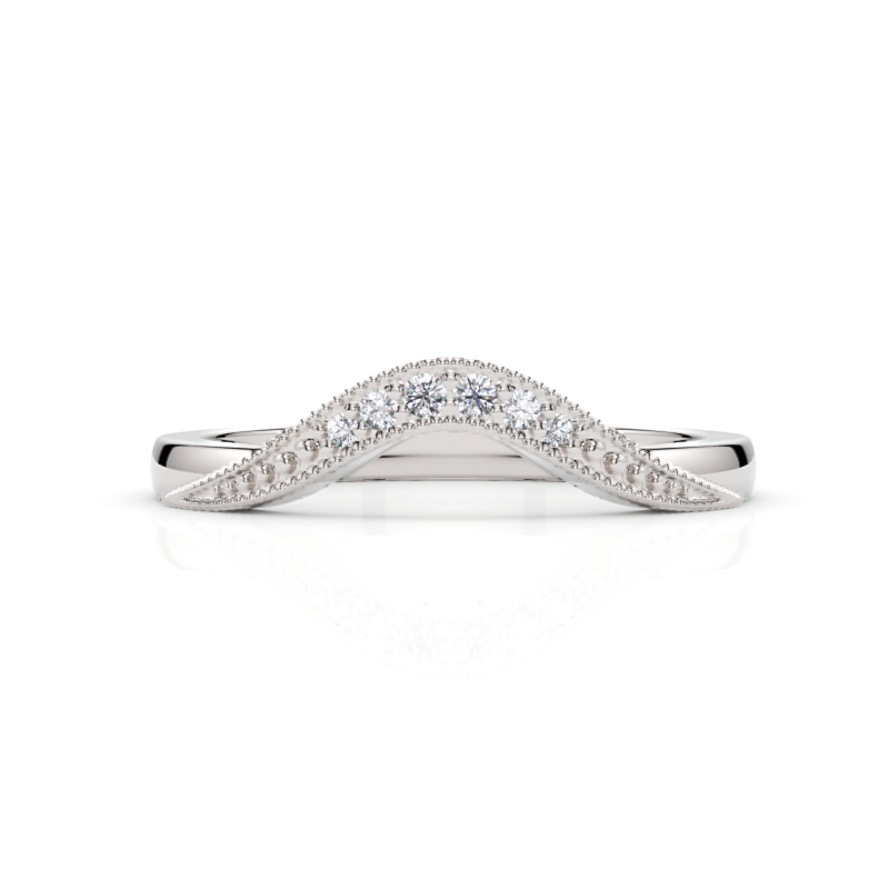 AGIDesignShop Stephany Diamond Wedding Band