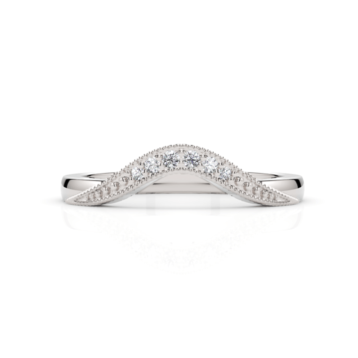 AGIDesignShop Stephany Diamond Wedding Band