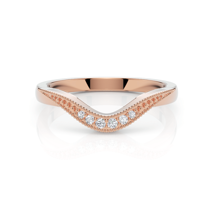 AGIDesignShop Stephany Diamond Wedding Band