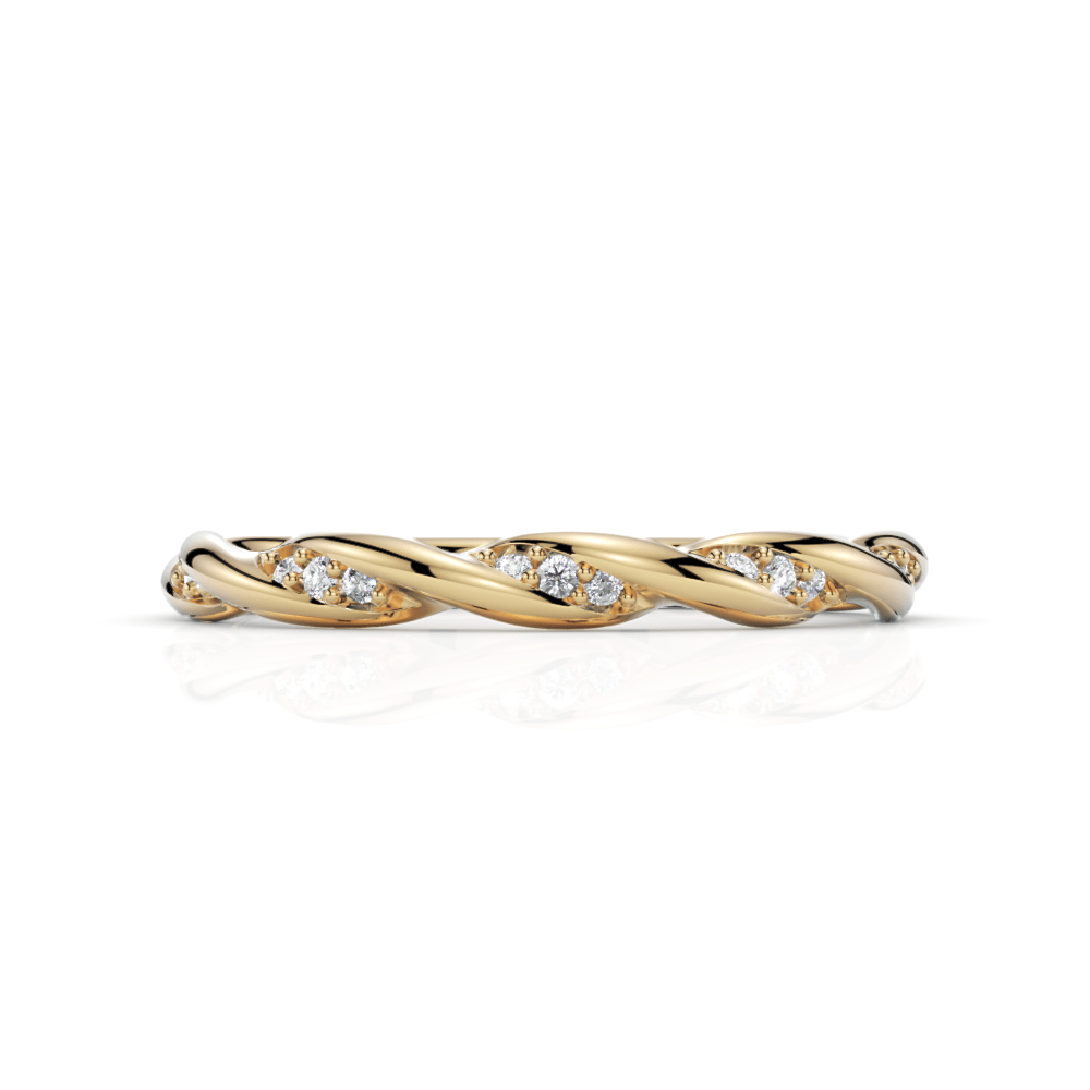 AGI Design Tara Lab-Created Diamonds Wedding Band