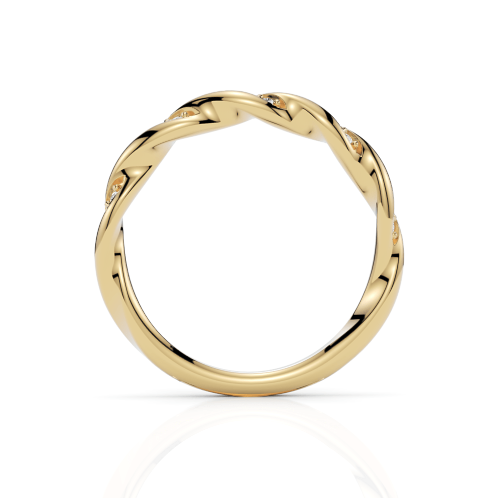 AGI Design Tara Lab-Created Diamonds Wedding Band