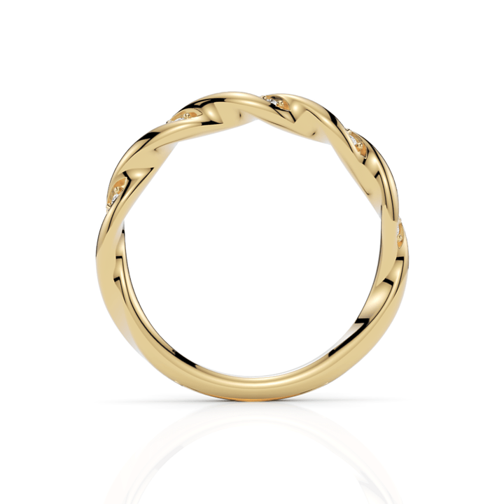 AGI Design Tara Lab-Created Diamonds Wedding Band