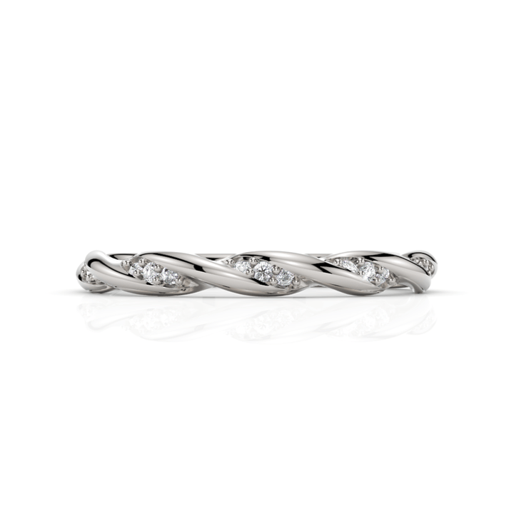 AGI Design Tara Lab-Created Diamonds Wedding Band