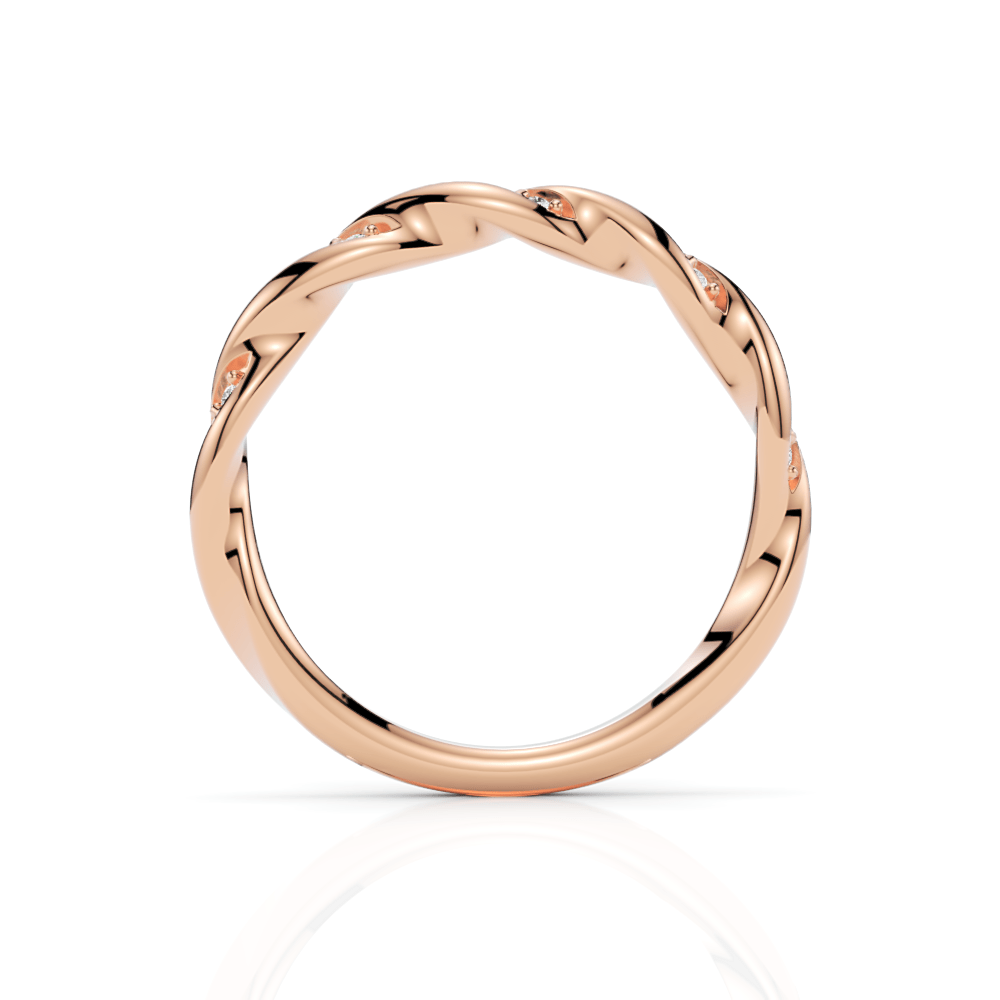 AGI Design Tara Lab-Created Diamonds Wedding Band