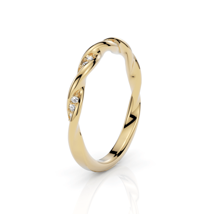 AGI Design Tara Lab-Created Diamonds Wedding Band