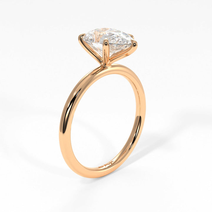 AGI Design Valery Pear Shape Lab Created Diamond Engagement Ring