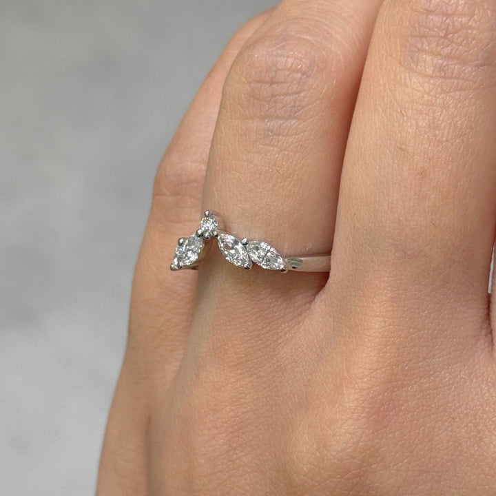 AGIDesignShop Ziba Lab-Created Diamonds Wedding Band