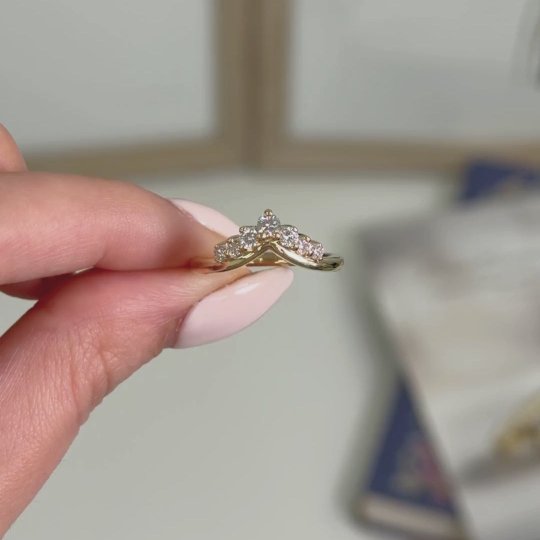 Sogol Lab-Created Diamonds Wedding Band