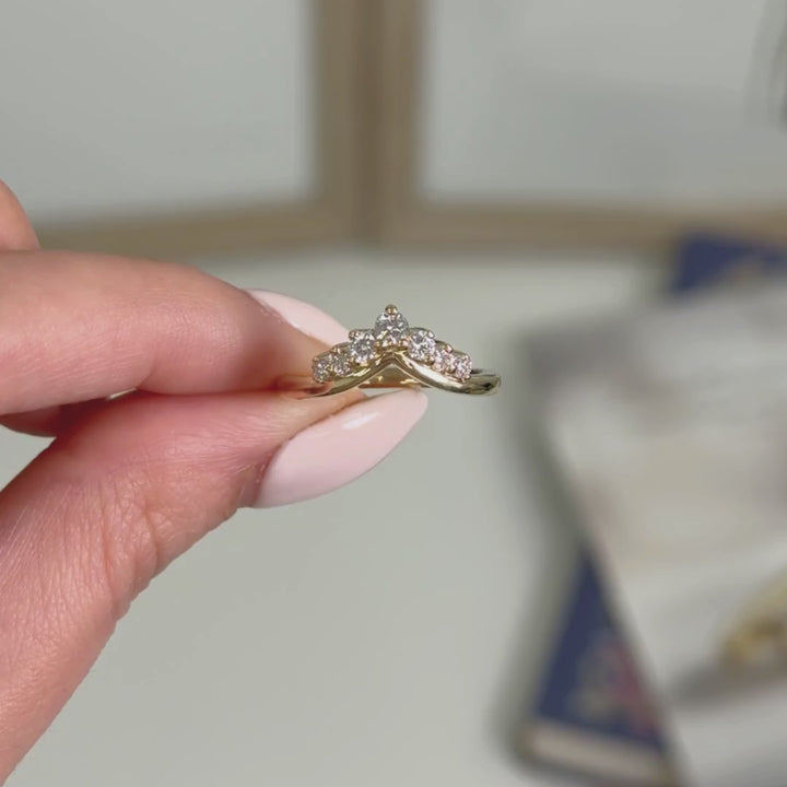 Sogol Lab-Created Diamonds Wedding Band