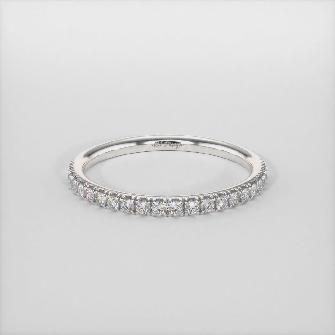 Frankie Diamond Wedding Band