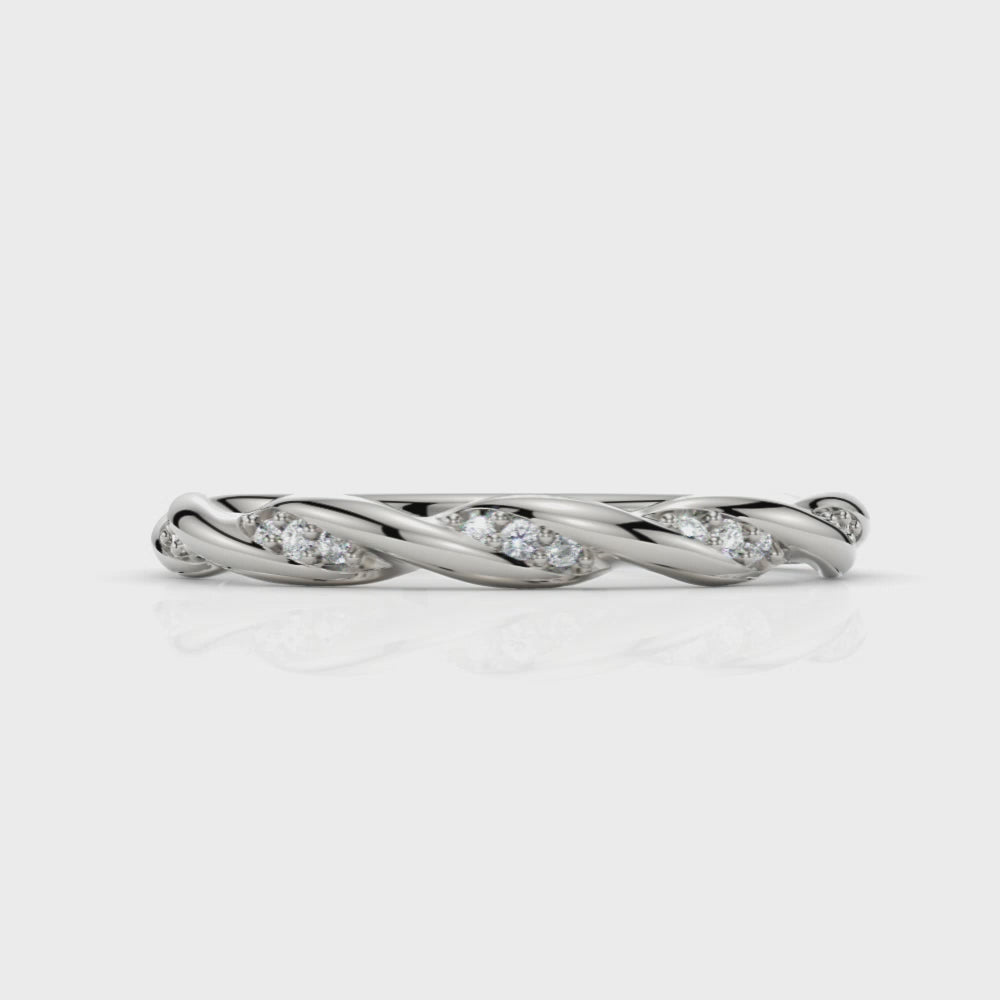 Tara Lab-Created Diamonds Wedding Band
