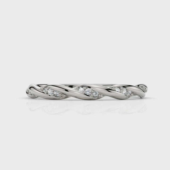 Tara Lab-Created Diamonds Wedding Band