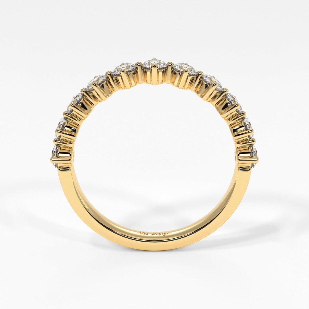AGIDesignShop Adel Lab-Created Diamonds Wedding Band