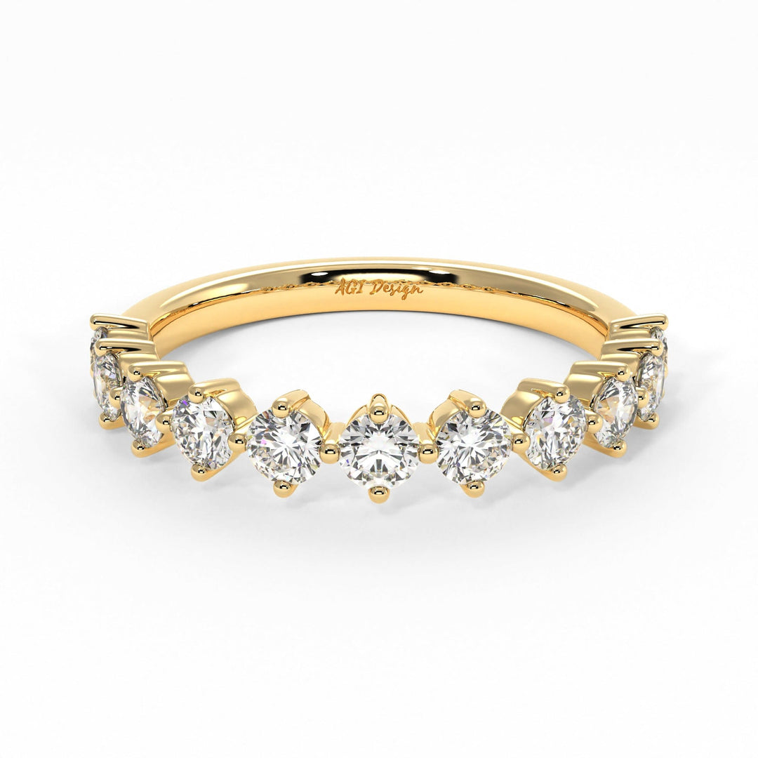 AGIDesignShop Adel Lab-Created Diamonds Wedding Band