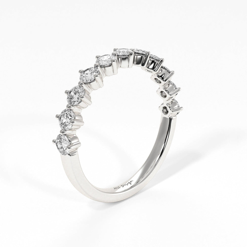 AGIDesignShop Adel Lab-Created Diamonds Wedding Band