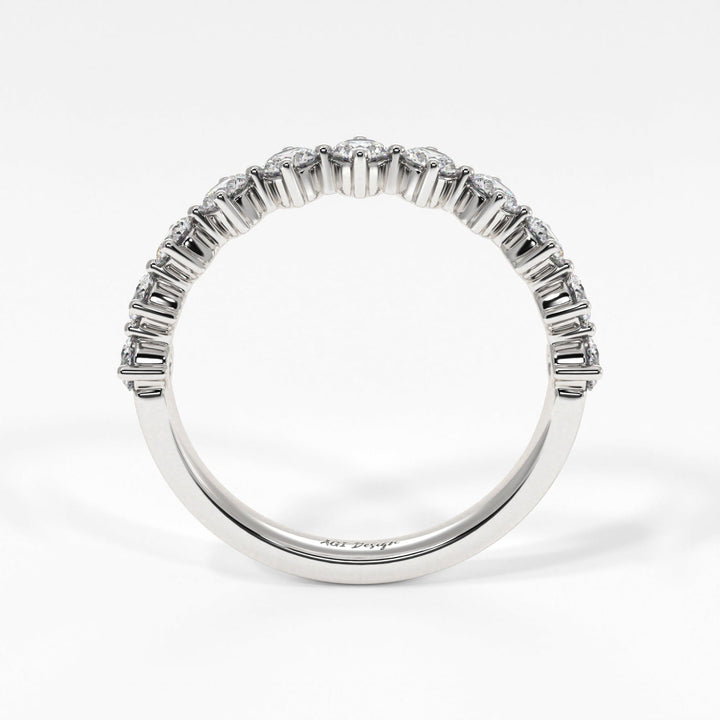 AGIDesignShop Adel Lab-Created Diamonds Wedding Band