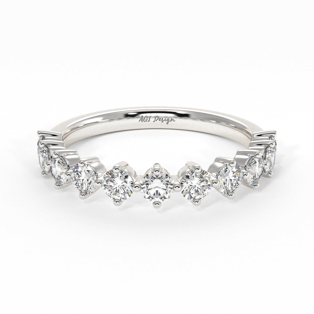 AGIDesignShop Adel Lab-Created Diamonds Wedding Band
