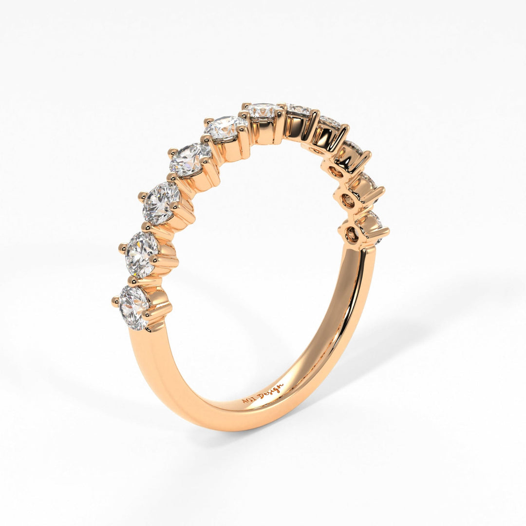 AGIDesignShop Adel Lab-Created Diamonds Wedding Band