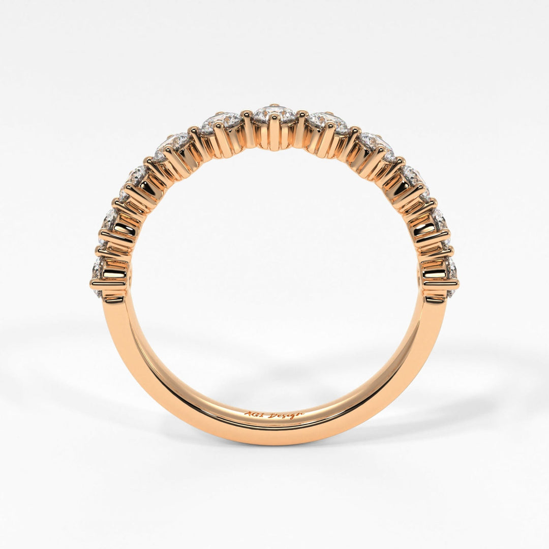 AGIDesignShop Adel Lab-Created Diamonds Wedding Band