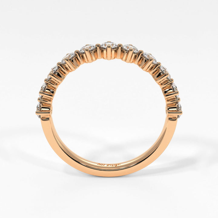 AGIDesignShop Adel Lab-Created Diamonds Wedding Band