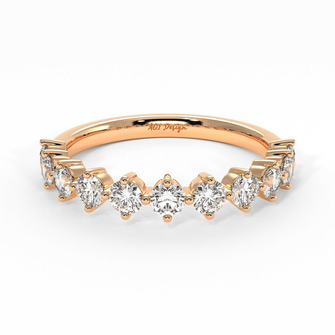 AGIDesignShop Adel Lab-Created Diamonds Wedding Band