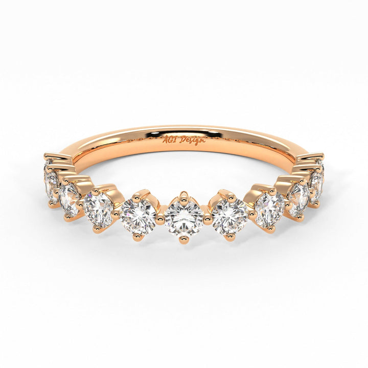AGIDesignShop Adel Lab-Created Diamonds Wedding Band