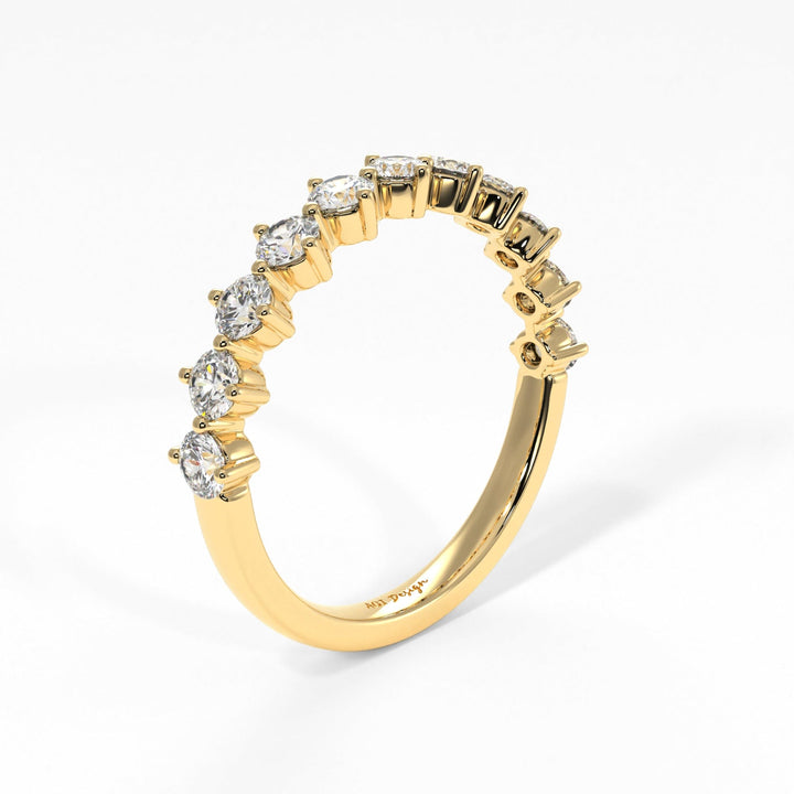 AGIDesignShop Adel Lab-Created Diamonds Wedding Band