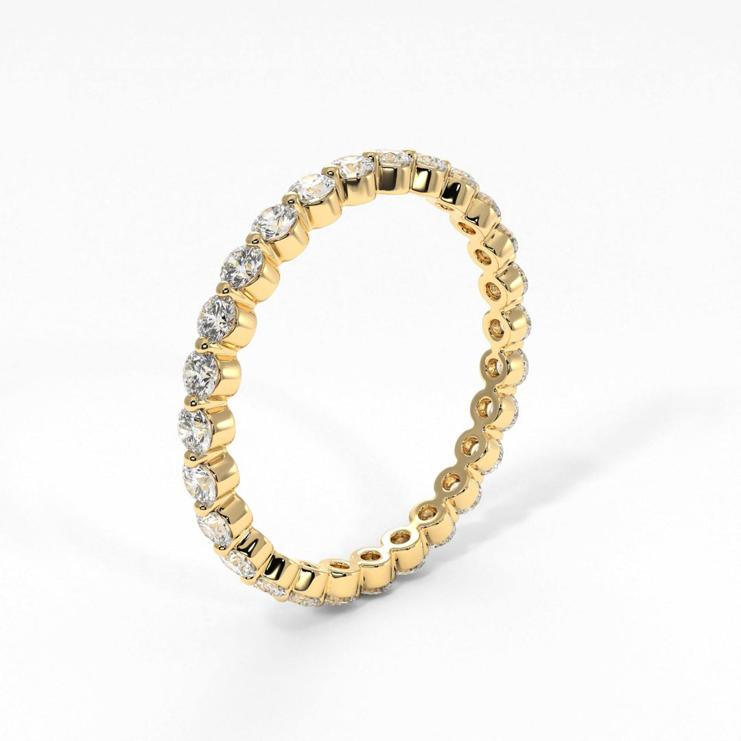 AGIDesignShop April Floating Lab-Created Diamonds Eternity Band