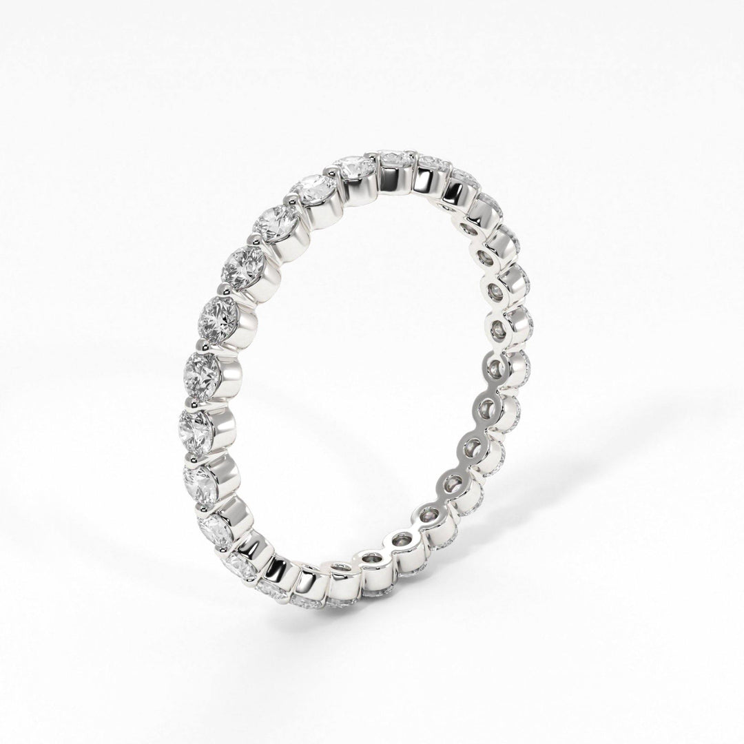 AGIDesignShop April Floating Lab-Created Diamonds Eternity Band