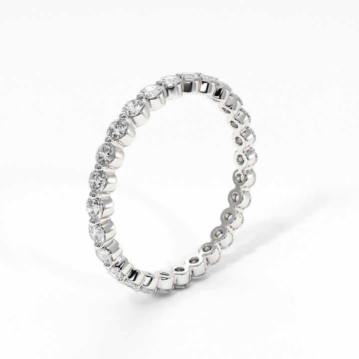 AGIDesignShop April Floating Lab-Created Diamonds Eternity Band