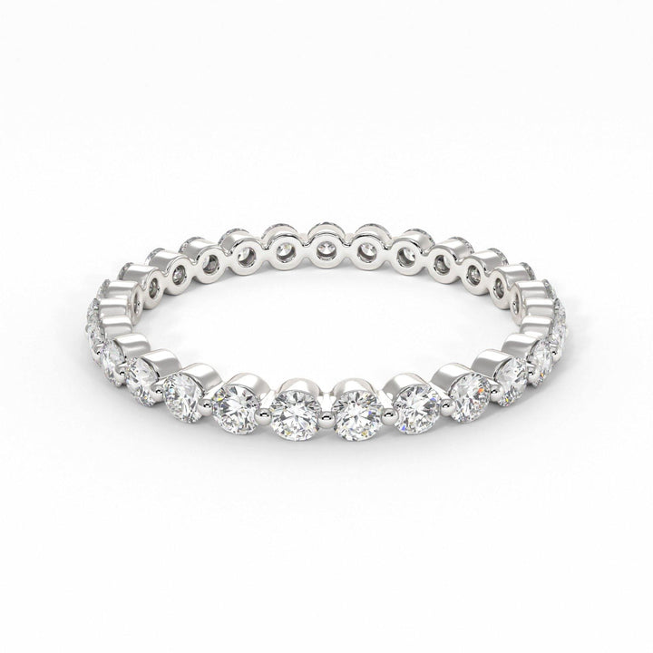 AGIDesignShop April Floating Lab-Created Diamonds Eternity Band