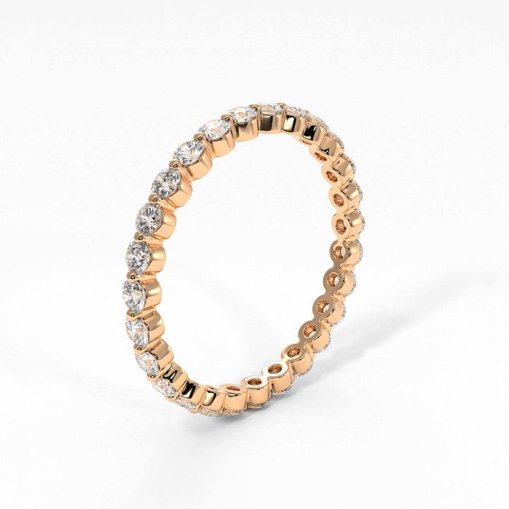 AGIDesignShop April Floating Lab-Created Diamonds Eternity Band