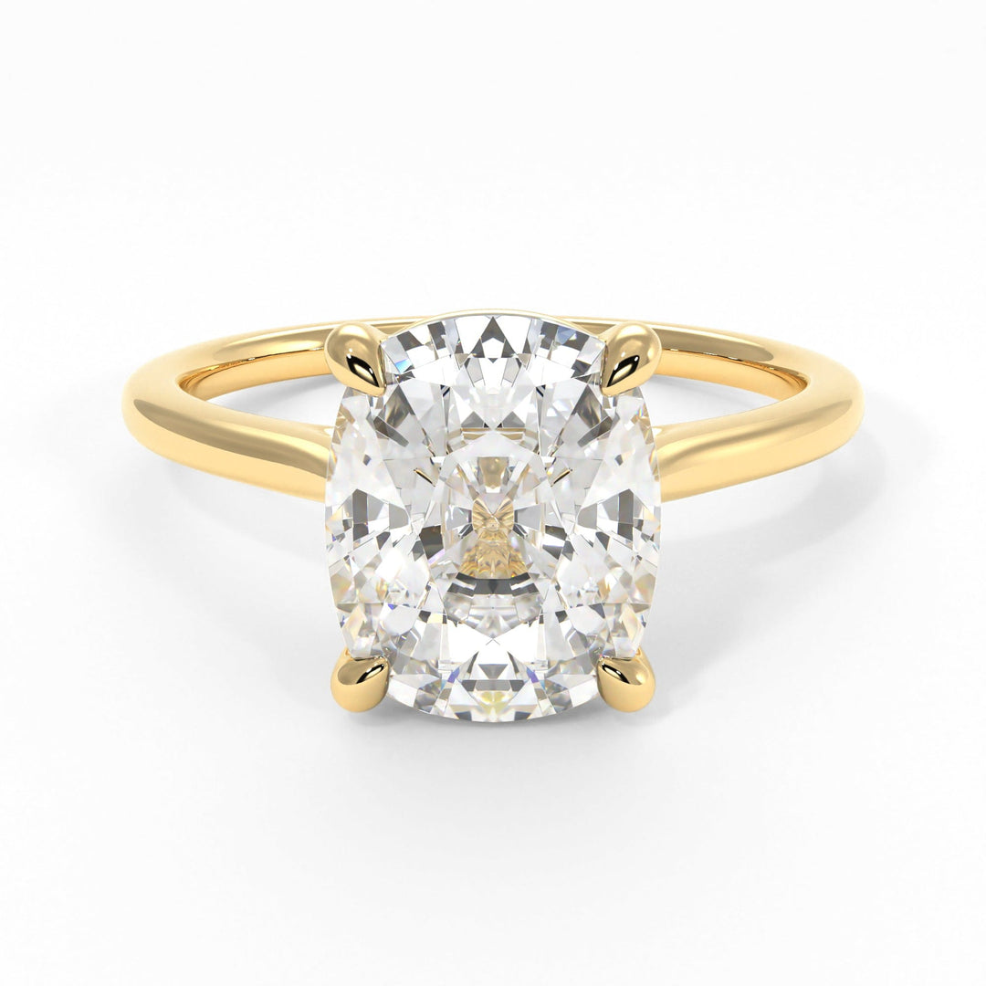 AGIDesignShop Chloe Elongated Cushion Moissanite  Engagement Ring