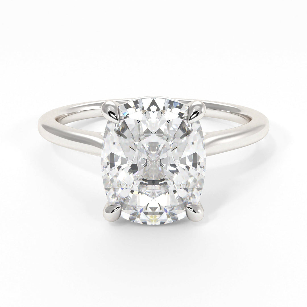 AGIDesignShop Chloe Elongated Cushion Moissanite  Engagement Ring