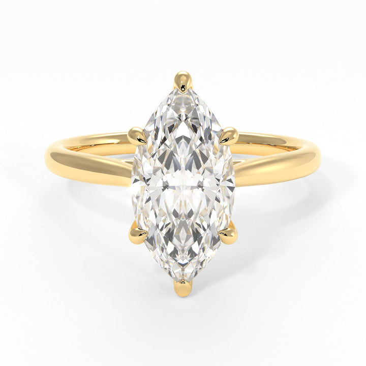 AGIDesignShop Chloe Marquise Moissanite  Engagement Ring