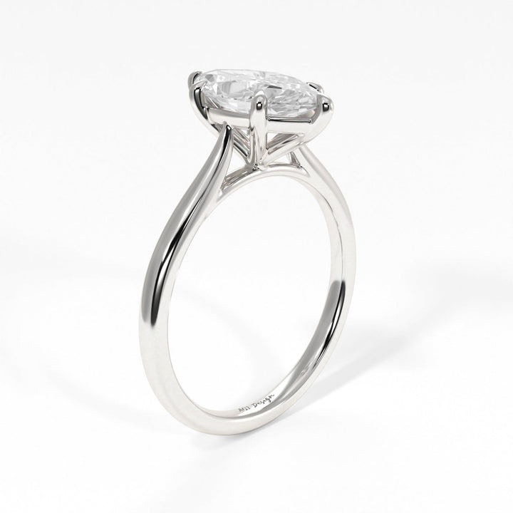 AGIDesignShop Chloe Marquise Moissanite  Engagement Ring