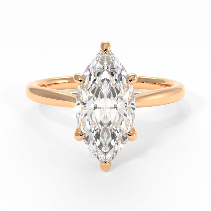 AGIDesignShop Chloe Marquise Moissanite  Engagement Ring
