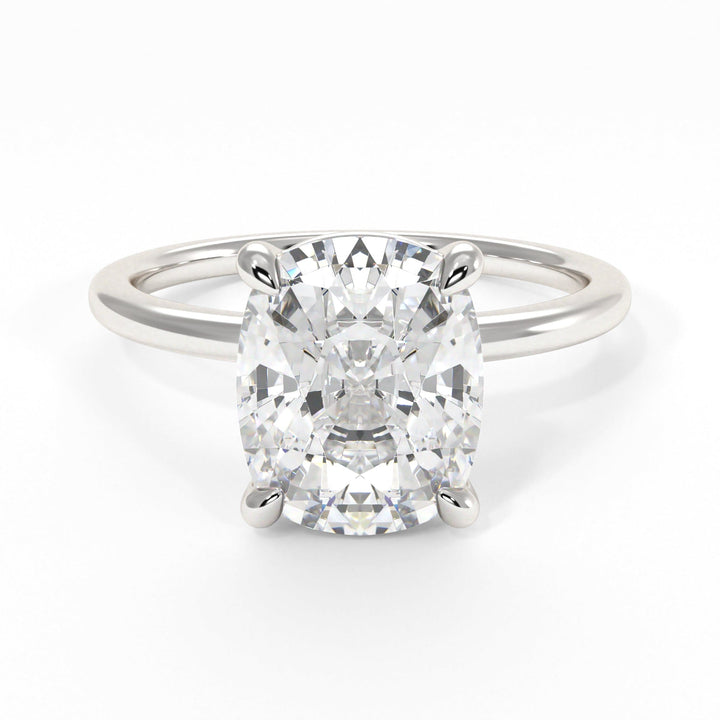 AGIDesignShop Eden Elongated Cushion Moissanite  Engagement Ring