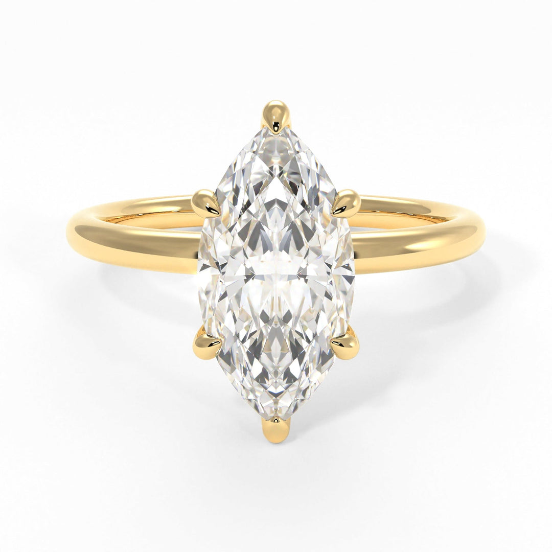 AGIDesignShop Eden Marquise Moissanite  Engagement Ring