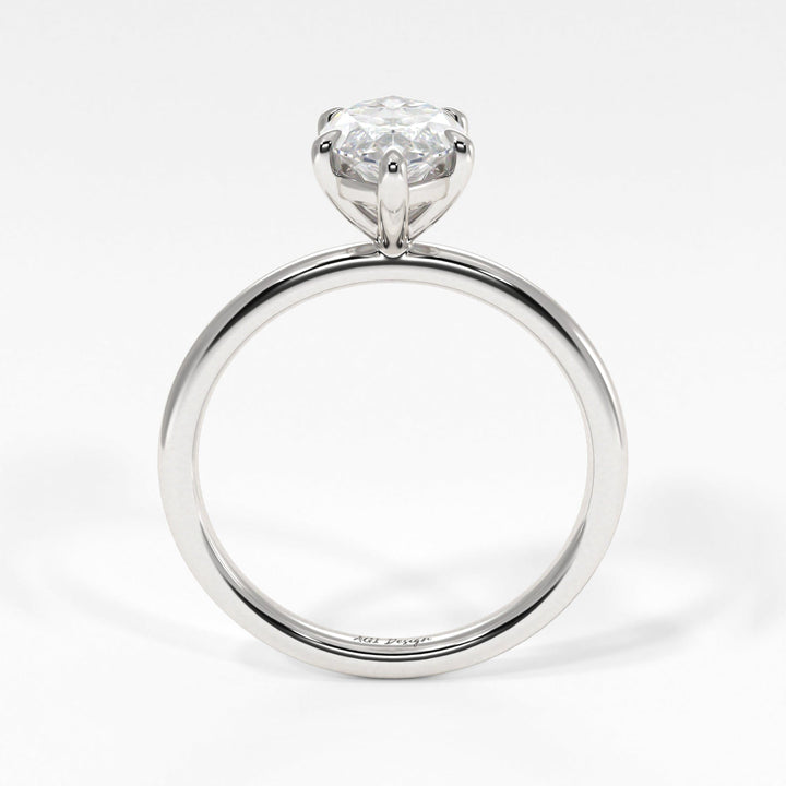 AGIDesignShop Eden Marquise Moissanite  Engagement Ring
