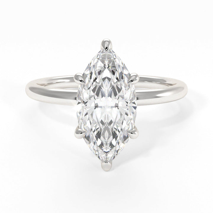 AGIDesignShop Eden Marquise Moissanite  Engagement Ring