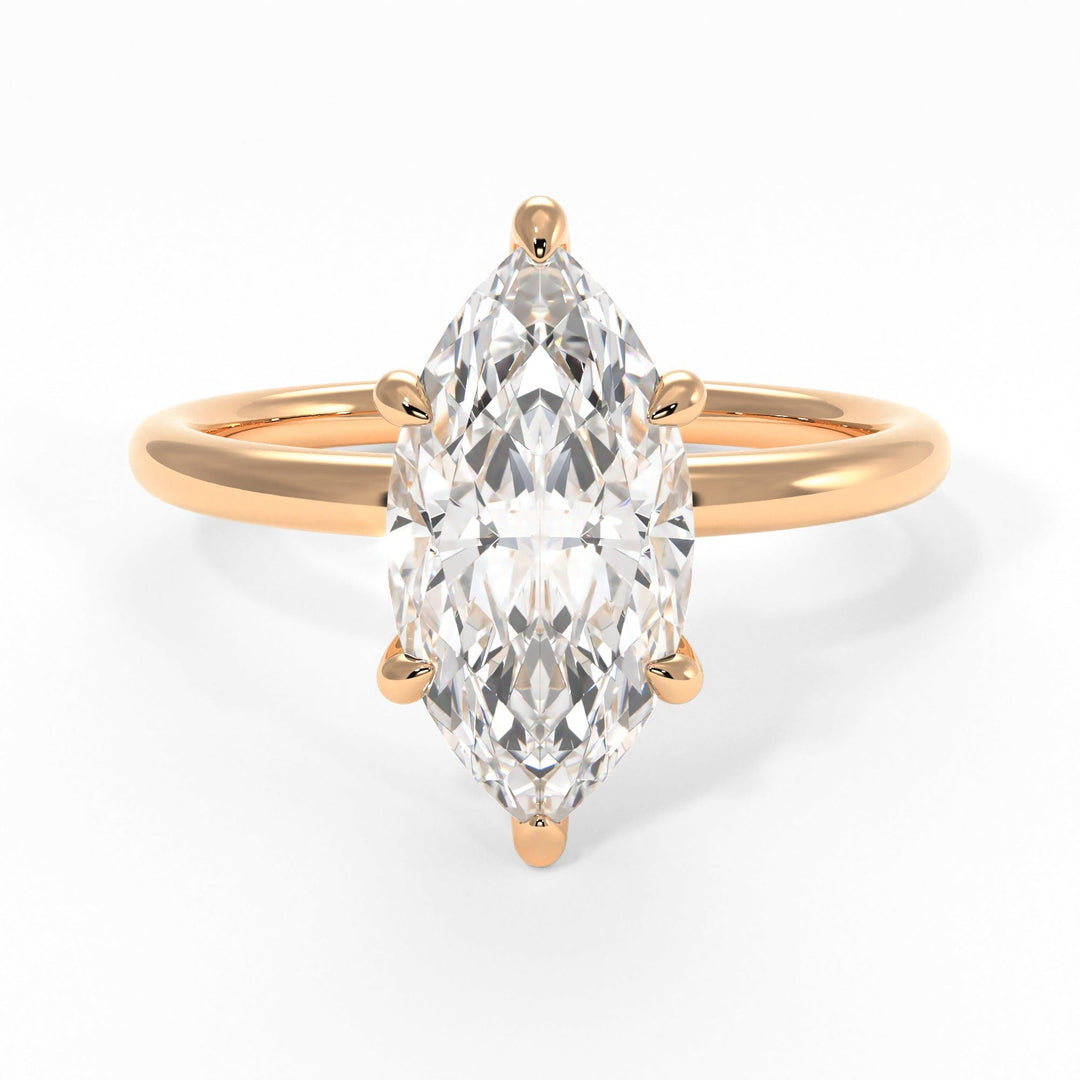 AGIDesignShop Eden Marquise Moissanite  Engagement Ring