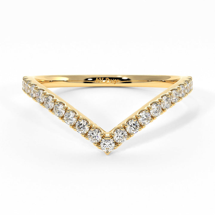 AGI Design Erin Lab-Created Diamonds Wedding Band