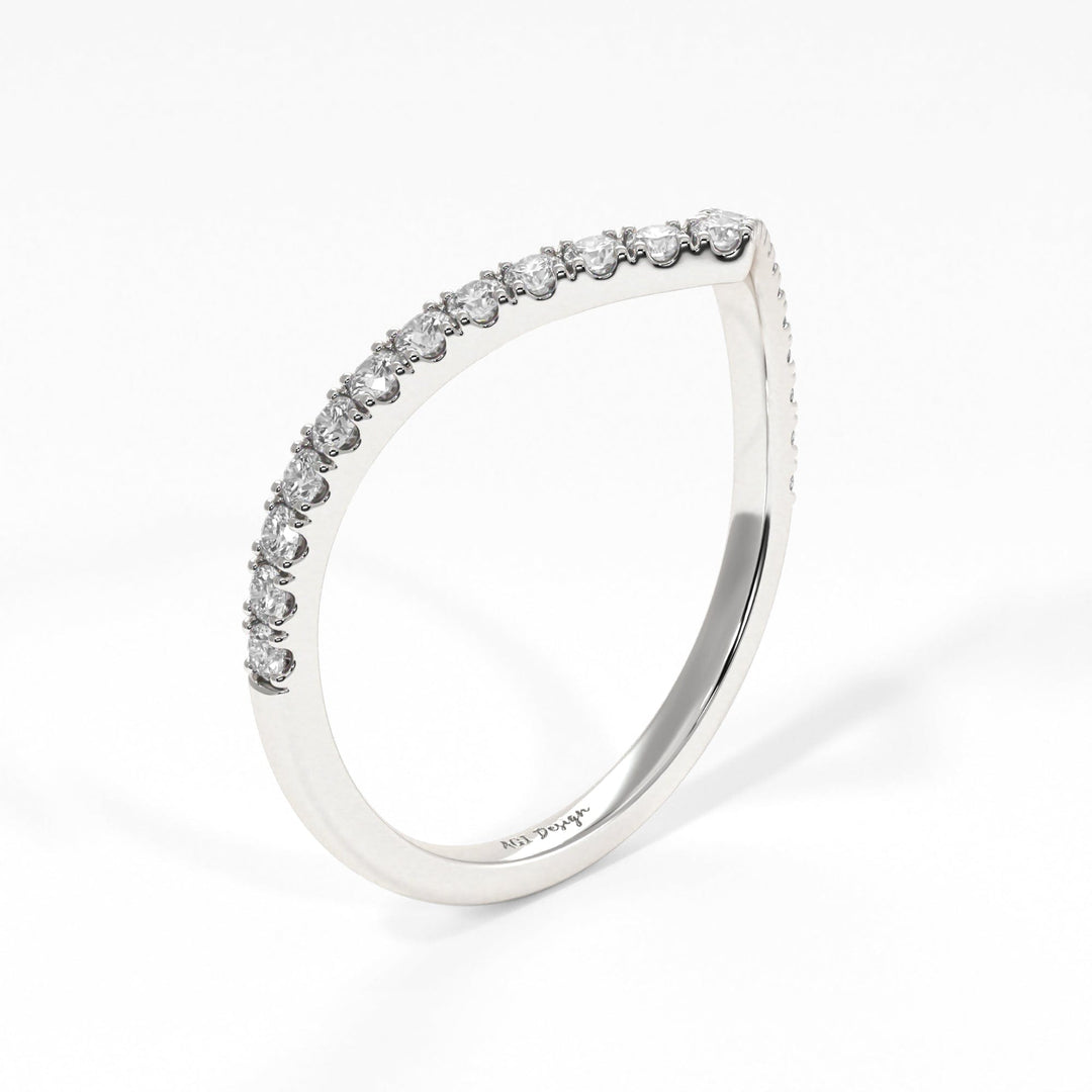 AGI Design Erin Lab-Created Diamonds Wedding Band