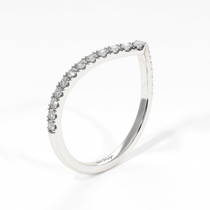 AGI Design Erin Lab-Created Diamonds Wedding Band