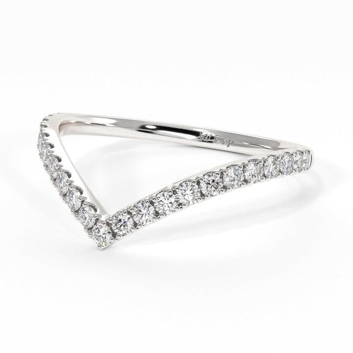 AGI Design Erin Lab-Created Diamonds Wedding Band