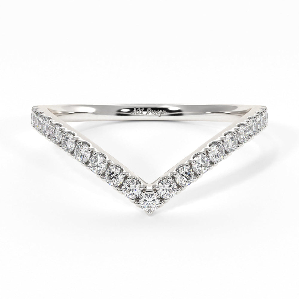 AGI Design Erin Lab-Created Diamonds Wedding Band