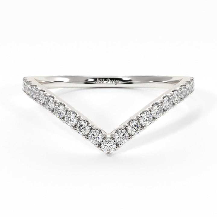 AGI Design Erin Lab-Created Diamonds Wedding Band